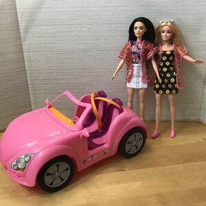 Barbie Dolls and Car